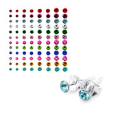 3-6MM Round Birthstone Earring Tray