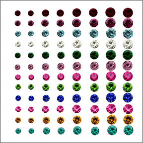 3-6MM Round Birthstone Earring Tray