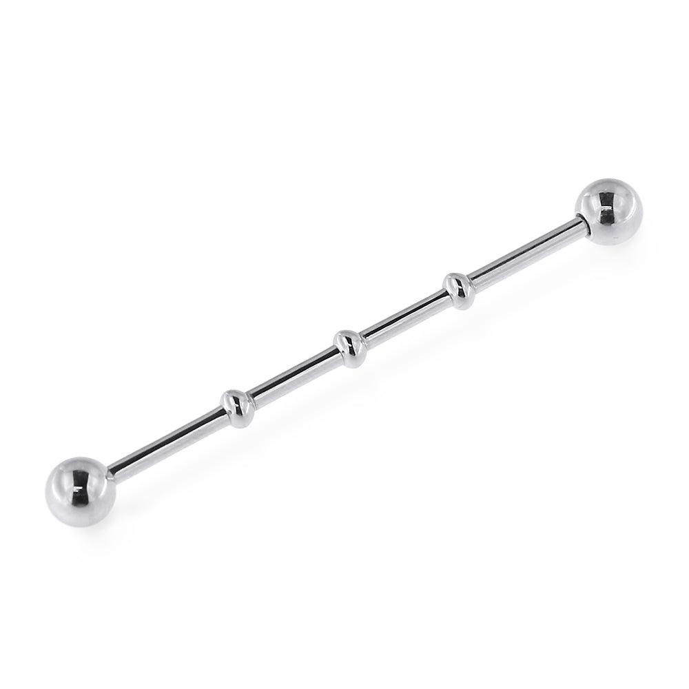 316L Surgical Steel Notched Ear Industrial Piercing