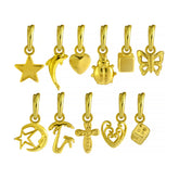 Gold Plated Nail jewelry