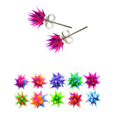 Soft Spiky Silicone Ear Stud