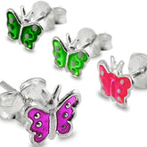 Butterfly Silver Studs Earring