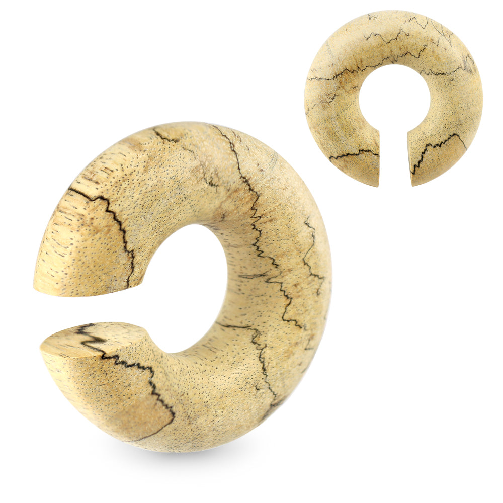 Organic Tamarind Wood Ear Hoop Gauges Plug