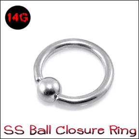 Multi Purpose Surgical Steel Ball Closure Ring