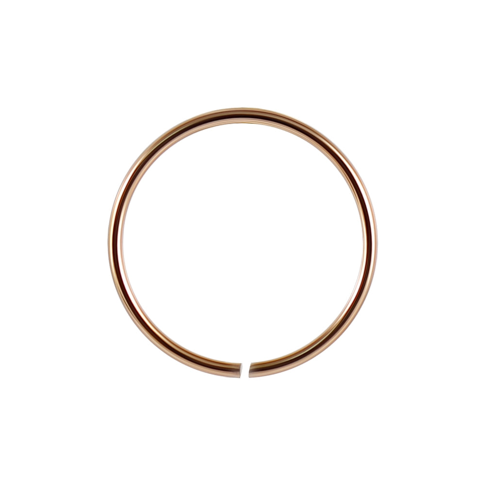 316L Surgical Steel 20G Rose Gold Anodized Nose Ring