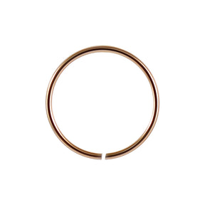 316L Surgical Steel 20G Rose Gold Anodized Nose Ring