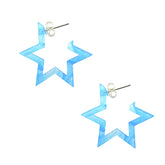 Aqua UV React 6 Star Ear Hoop