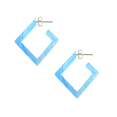 Aqua UV Diamond Ear Hoop