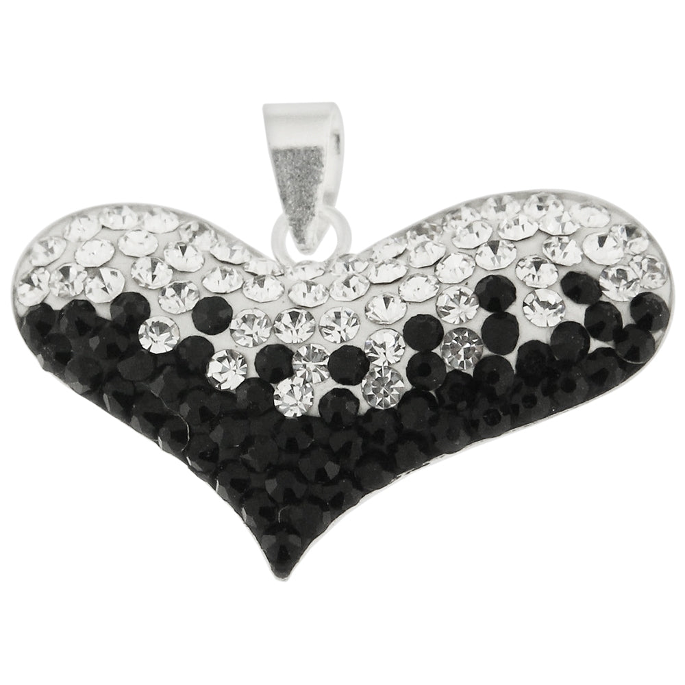 Crystal stone Heart Pendent